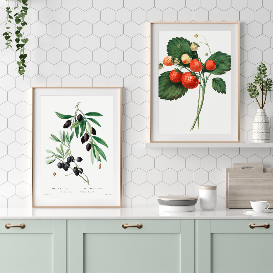 KITCHEN, BAR CART, FRUITS