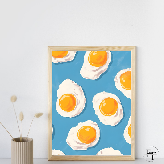 Sunny-Side Up - Fun & Quirky Wall Art