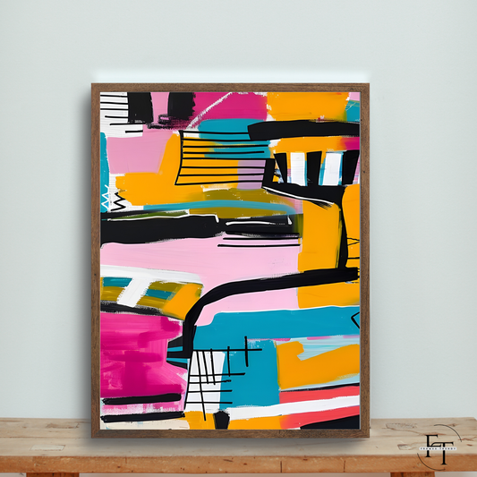 Urban Vibes - Contemporary Abstract Wall Art